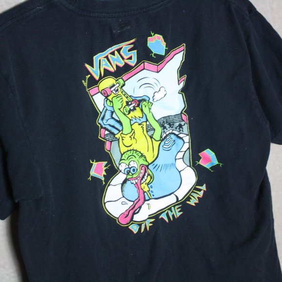 Boy's Van's Short Sleeve Graphic Tee In very good preowned condition   🌵Large - Picture 3 of 5